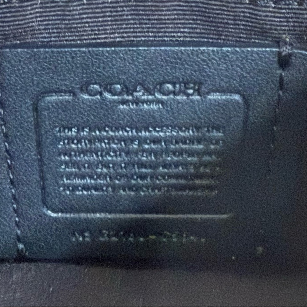 Coach Yellow Leather Crossbody Bag! - Picture 11 of 13